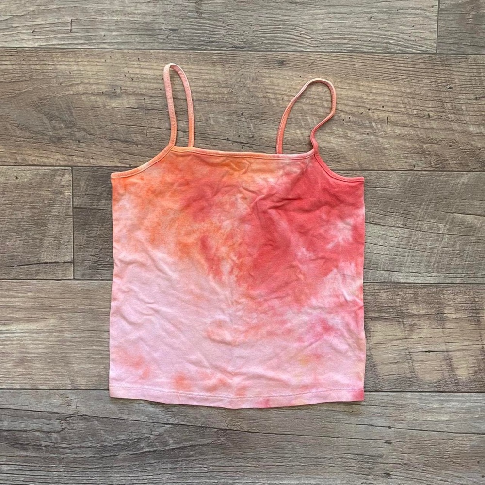 Wild Fable medium custom tie dye tank top